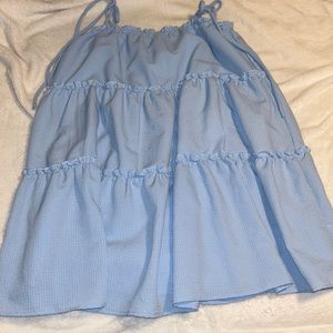 Never worn midi dress with adjustable straps